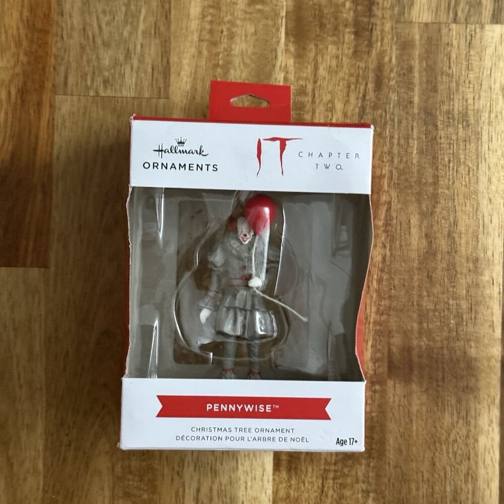Hallmark PENNYWISE IT 2025 Chapter Two Christmas Ornament Movie Clown New‎